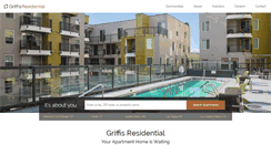 Desktop Screenshot of griffisresidential.com